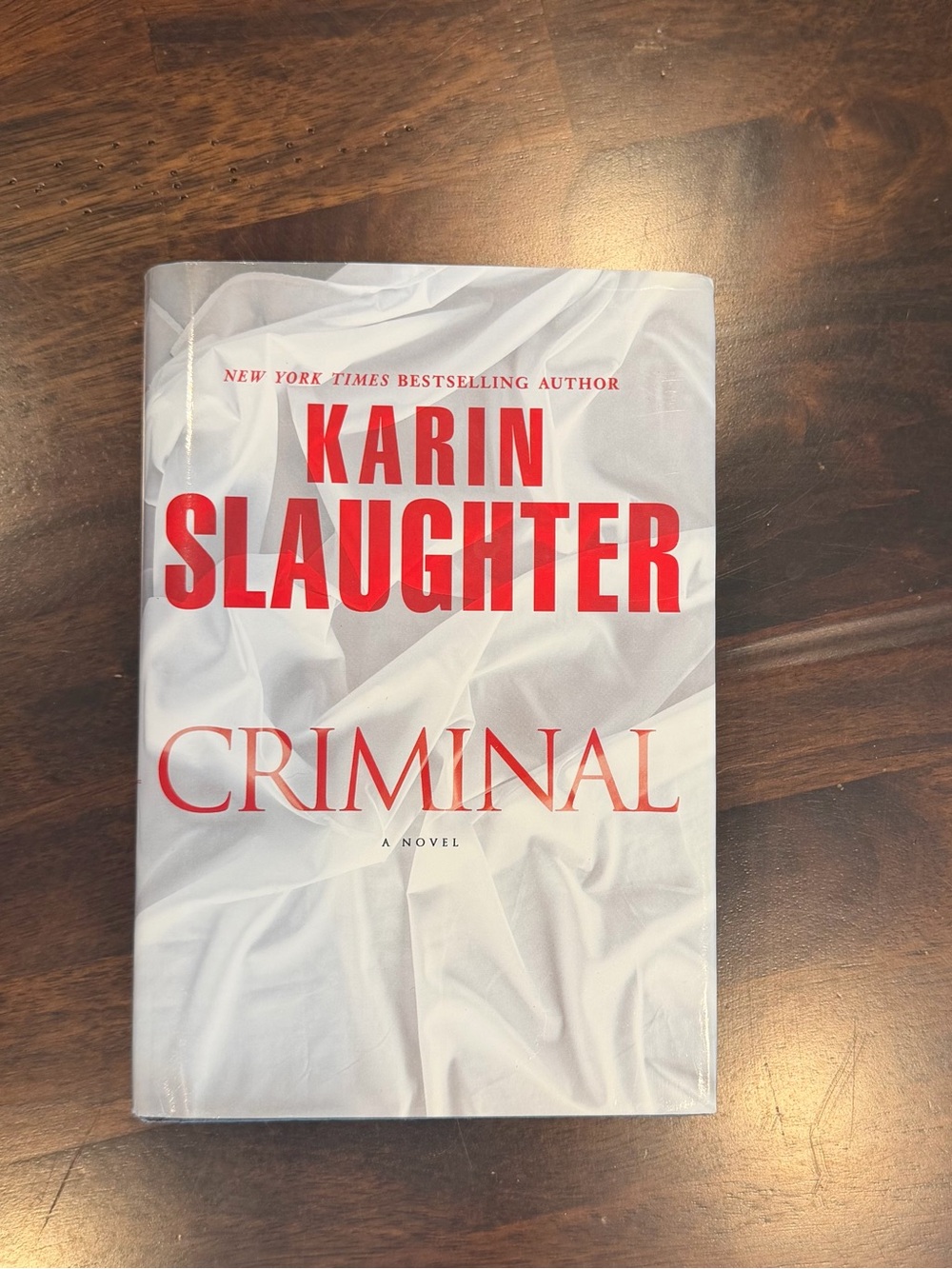 Criminal by Karin Slaughter Hardcover Book
